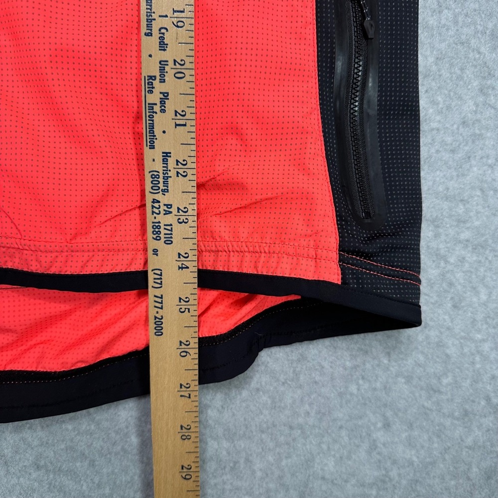 SUGOI Womens RS Zap Jacket Neon Coral Black Lightweight Cycling Running Size L - Picture 8 of 10